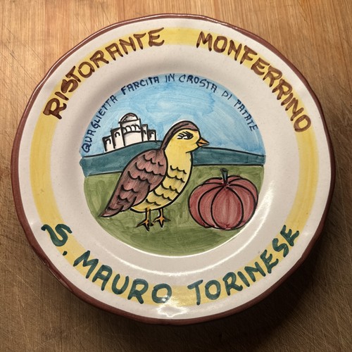 Piatto buon ricordo - buon, monferrino
