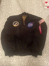 Giacca da volo Alpha Industries NASA MA-1 nera - 2XL