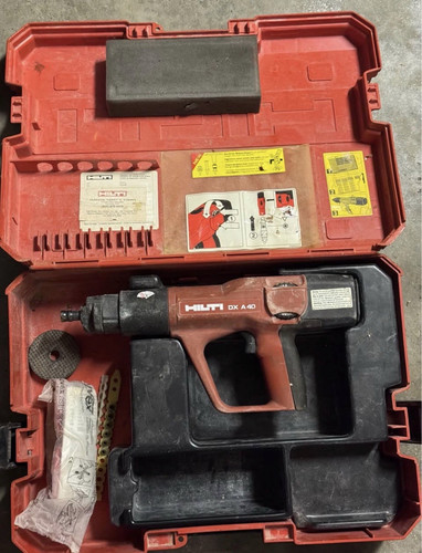 Hilti a40 powder actuated - hilti, powder-actuated