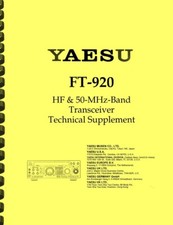 Yaesu FT-920 HF Transceiver