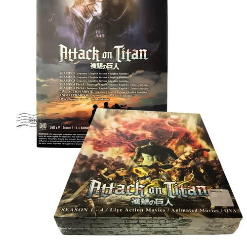 Dvd complete attack - complete, titan