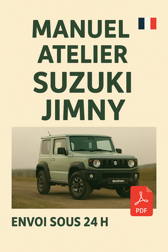 Manuel atelier suzuki jimny - atelier,