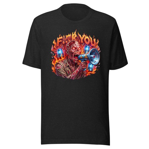 Shirt unisex zombie - t-shirt,