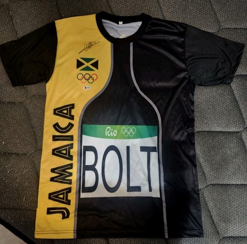 Maglia firmata usain bolt 2016 - maglia,