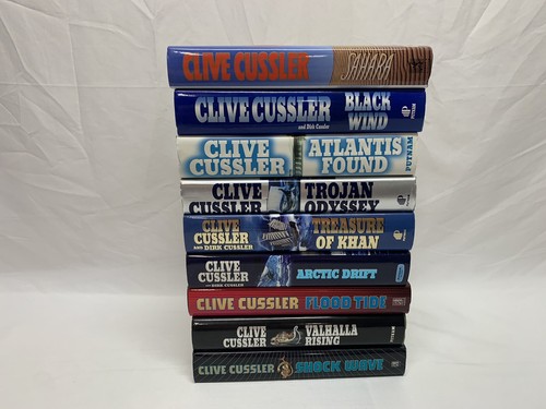 Lot clive cussler - lot, 9
