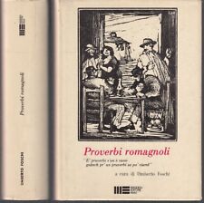 LN- PROVERBI ROMAGNOLI - UMBERTO FOSCHI - MAGGIOLI EDITORE --- 1980 - CS- XFS62