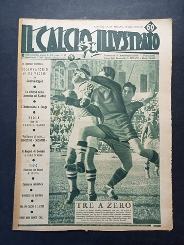Rivista calcio illustrato - rivista, il