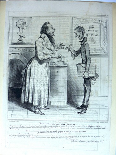 Caricature daumier - caricature,