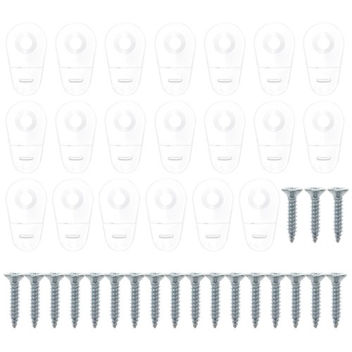 20pz clip porta specchio - 20pz,