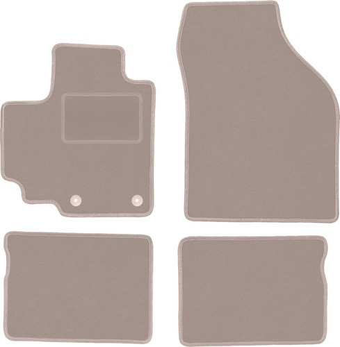 Tappetini velluto beige - in,