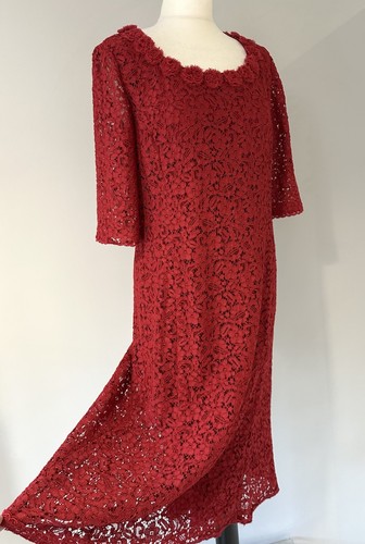 Abito caroline charles rosso - abito,