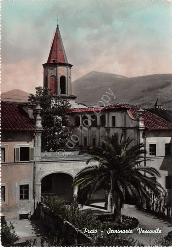 Cartolina postcard prato - prato,
