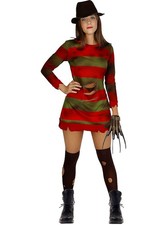 Costume di Freddy Krueger - Nightmare, dal profondo della notte per Donna
