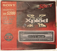 Sony CDX-S2000 Xplod FM/MW/LW
