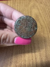 MONETA Stato Pontificio CLEMENTE XI 1/2 Baiocco Ferrara AD