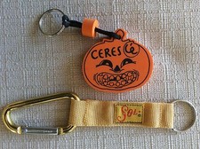 PORTACHIAVI PUBBLICITARI PUBBLICITA' BIRRA CERES E BIRRA SOL CON MOSCHETTONE