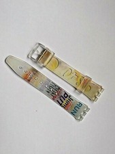 cinturino B gomma swatch collezione crazy gent 17mm straps watch correa