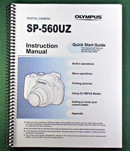 Olympus 560uz manuale - olympus,
