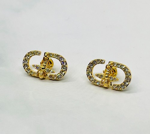 Orecchini mosca con strass - orecchini,