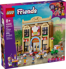 LEGO® Friends 42655 Ristorante e Scuola di Cucina/Residenza Casa di Città - NUOVO/CONFEZIONE ORIGINALE