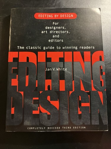 Editing design jan white - design, v