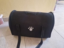 TRASPORTINO PER CANI E GATTI IN TESSUTO RIGIDO RICHIUDIBILE E TRASPORTABILE