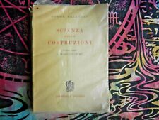 LIBRO SCIENZA DELLE COSTRUZIONI VOLUME PRIMO ODONE BELLUZZI ZANICHELLI 1973 NUM