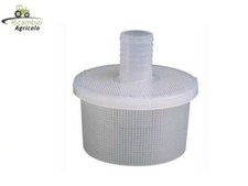 CESTINO DI FONDO TONDO DIAM. 40 MM FILTRO DI PESCAGGIO PER TRAVASO VINO LIQUIDI