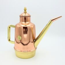 Oliera artigianale in rame e ottone uso alimentare napoletana pizzeria mezzo lit