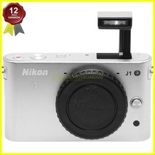 Nikon 1 J1 body silver fotocamera digitale mirrorless J-1. Macchina Fotografica.
