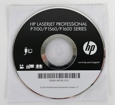 HP Laserjet P1100 P1560 P1600 - driver software stampante - CD DVD