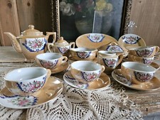 1950 Servizio Porcellana Zuppiera Tazza Salsiera Piatto Gioco Bambole -laur-