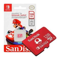MEMORY CARD NINTENDO SWITCH San Disk Ultra MicroSD 128GB MICRO SD MEMORIA