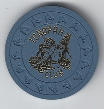 RARO chip casinò Tonopah Club