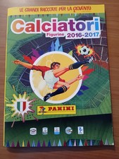 Album Calciatori Panini 2016-2017 con oltre 200 figurine attaccate. USATO.