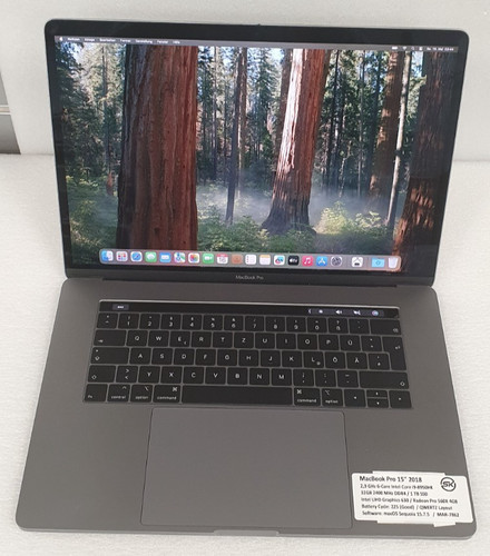 Apple macbook pro 2018 - macbook, 15