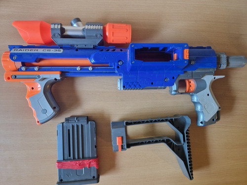 Nerf raider foam - raider, dart