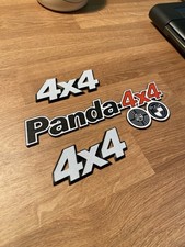 Kit Fregio Scritta Panda 4x4 +