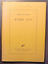 Libero De Libero - ROMA 1935 - EDIZIONI DELLA COMETA 1981