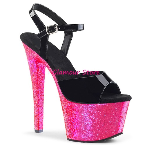 Sexy sandali glitter - sexy, tacco