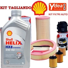 Cambio olio motore 5w40 Shell Helix Hx8   e Filtri  GOLF PLUS V 1.9 TDI 77KW/105