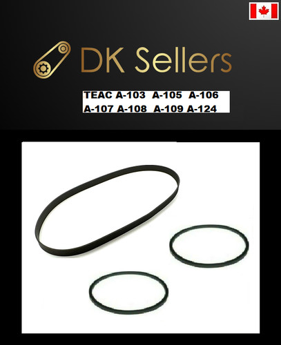 Belts for teac 103 - belts,