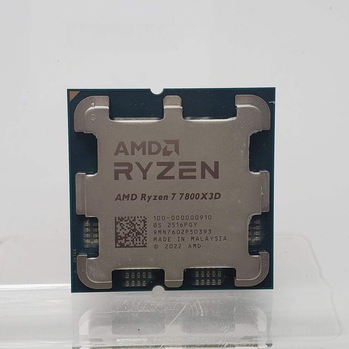 Amd ryzen 7800x3d ghz - 7,