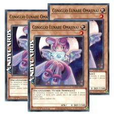 CONIGLIO LUNARE OMAJINAI 3x (Lunar Rabbit Omajinai) • Comune • DOOD IT097 • 1Ed