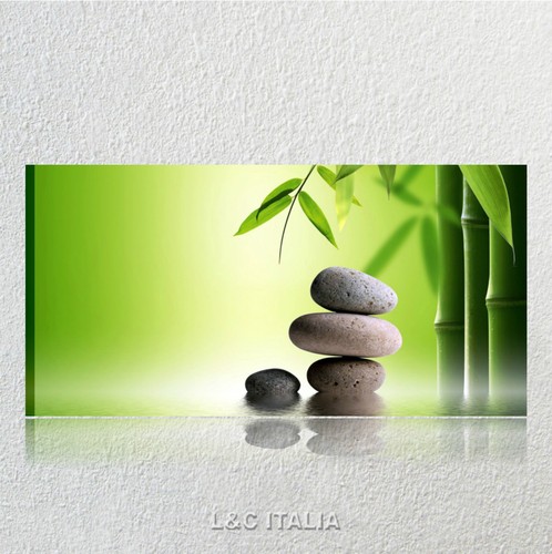 Bambu zen quadro su tela - 3,