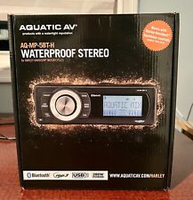 Stereo Bluetooth Aquatic AV AQ-MP-5BT-H per Harley Touring 1998-2013 NUOVO DI ZECCA