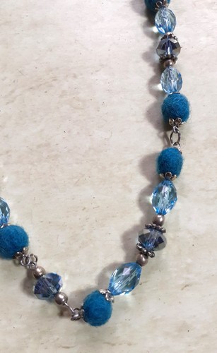 Collana feltro - collana,