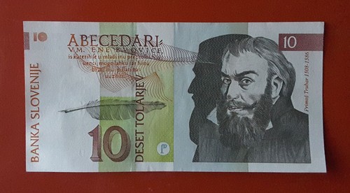 Banconota tolarjev 1992 - banconota,