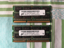 4 moduli RAM SODIMM 2GB tipo
