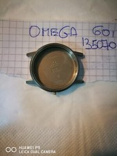 Cassa Omega acciaio per cal.601 fondo di magazzino anni 70